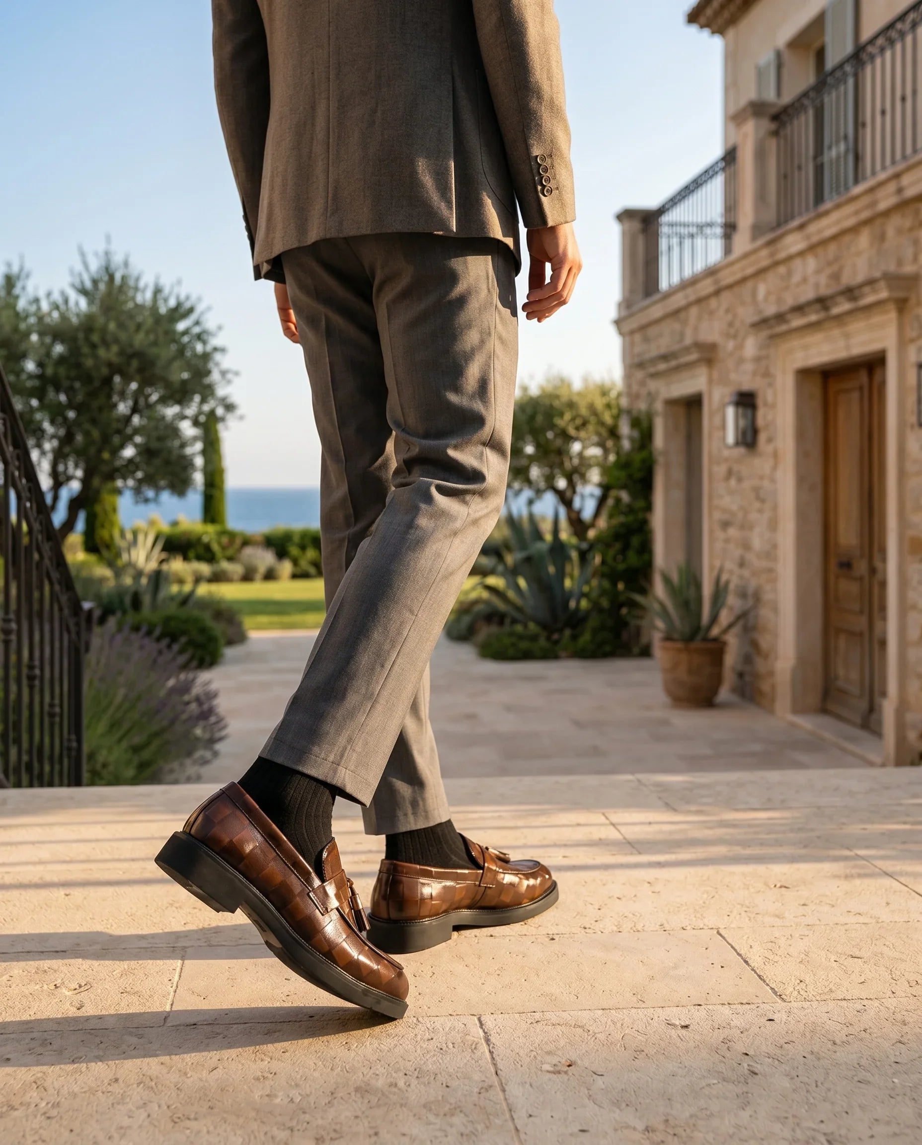Mocassins Ravello — à pampilles – vue 5