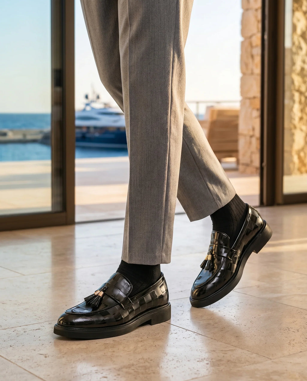 Mocassins Ravello — à pampilles – vue 3