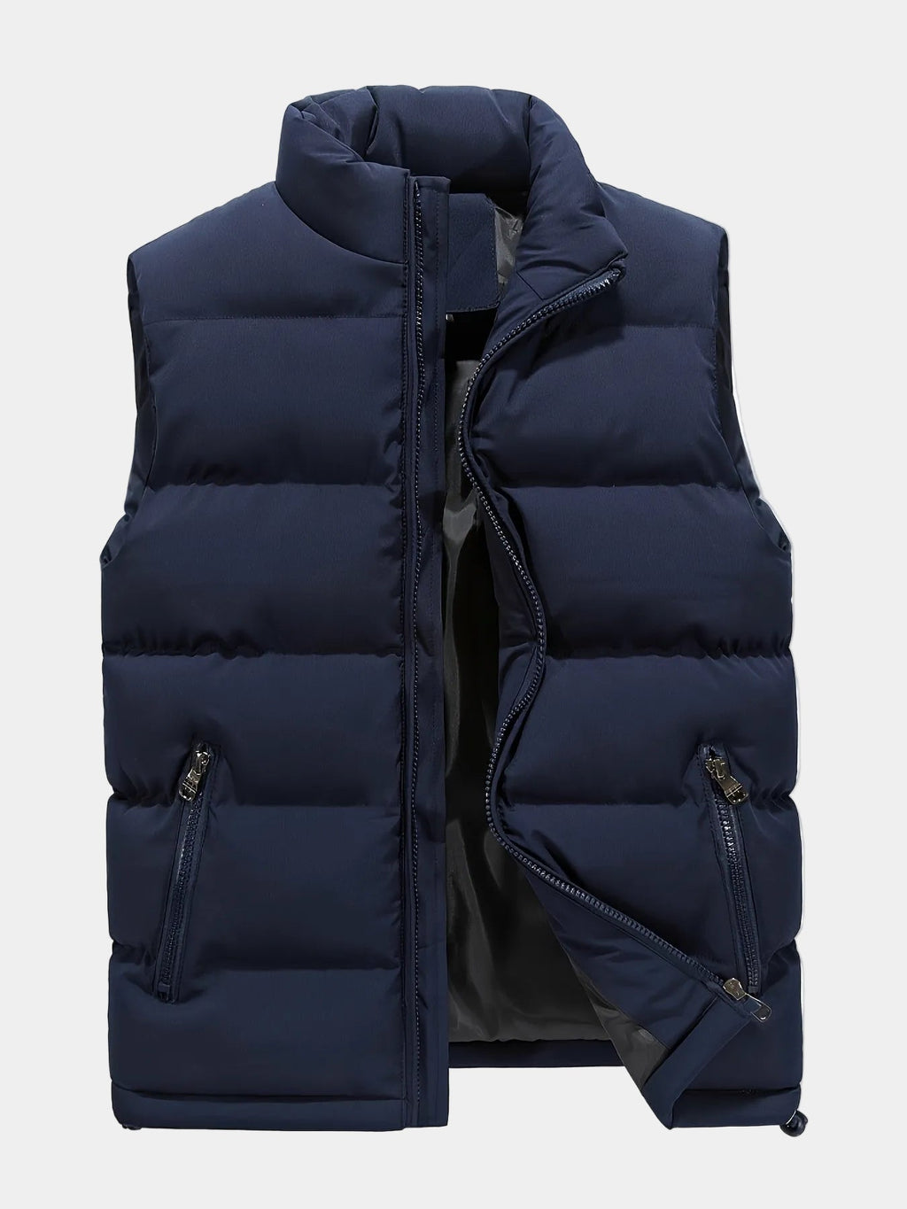 Gilet homme col montant