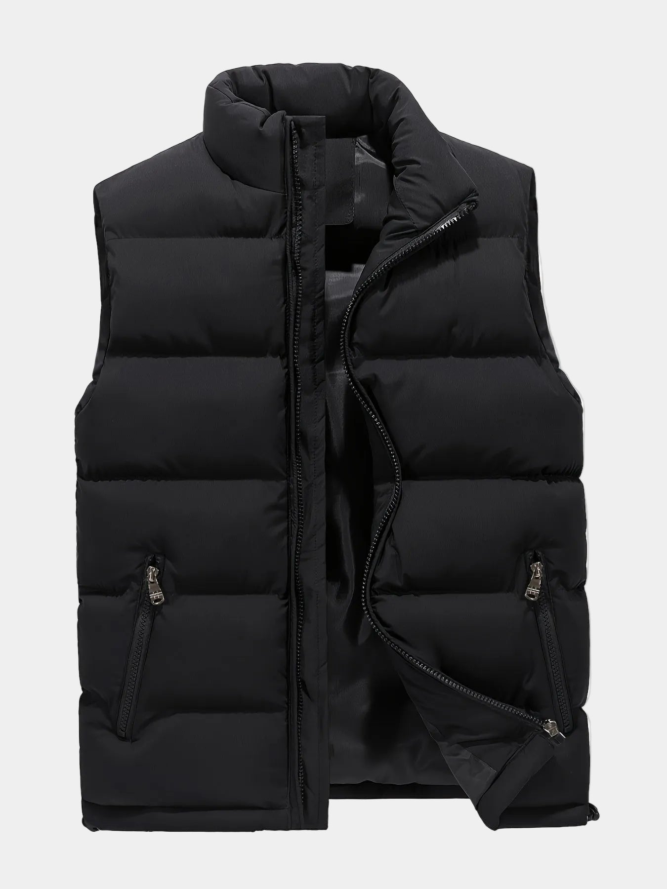 Gilet homme col montant - vue 2