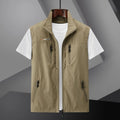 Gilet homme zippé multi-poches