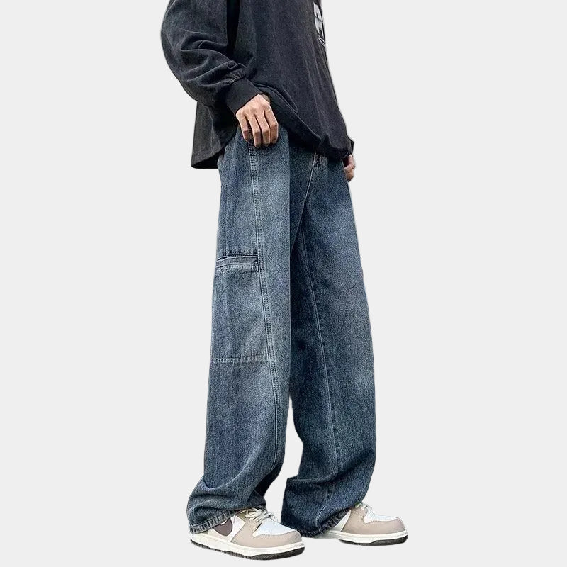 Jean homme coupe large - vue 5