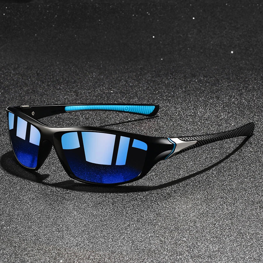 Lunettes de soleil homme rectangulaires