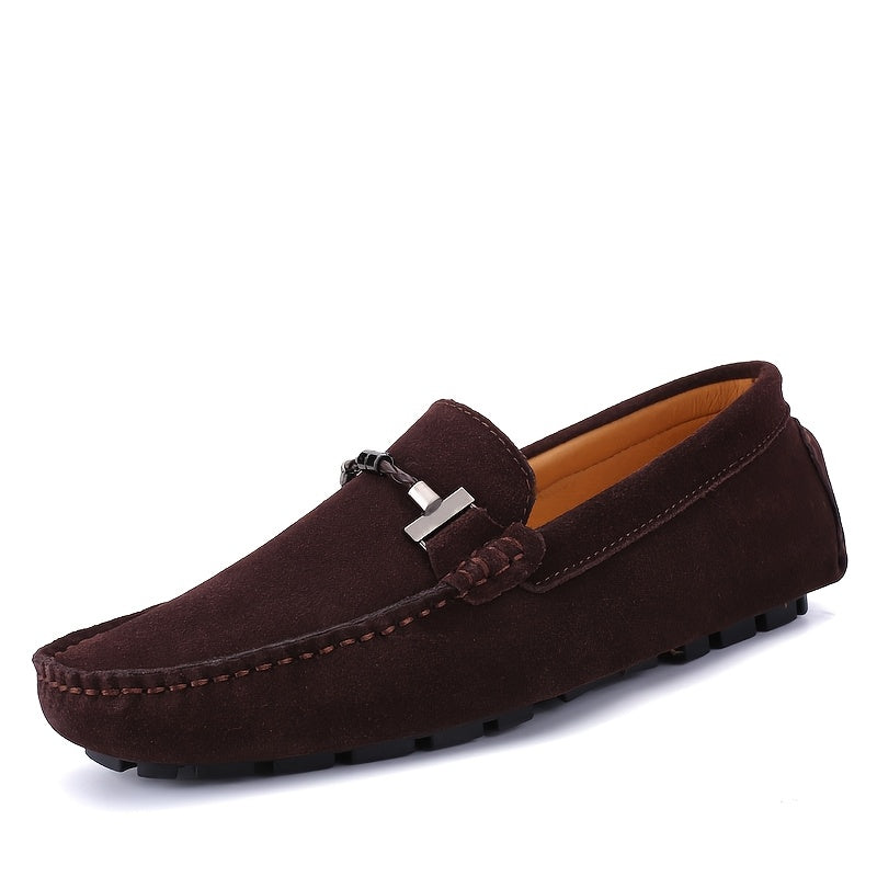 Mocassins homme à mors métallique - vue 3