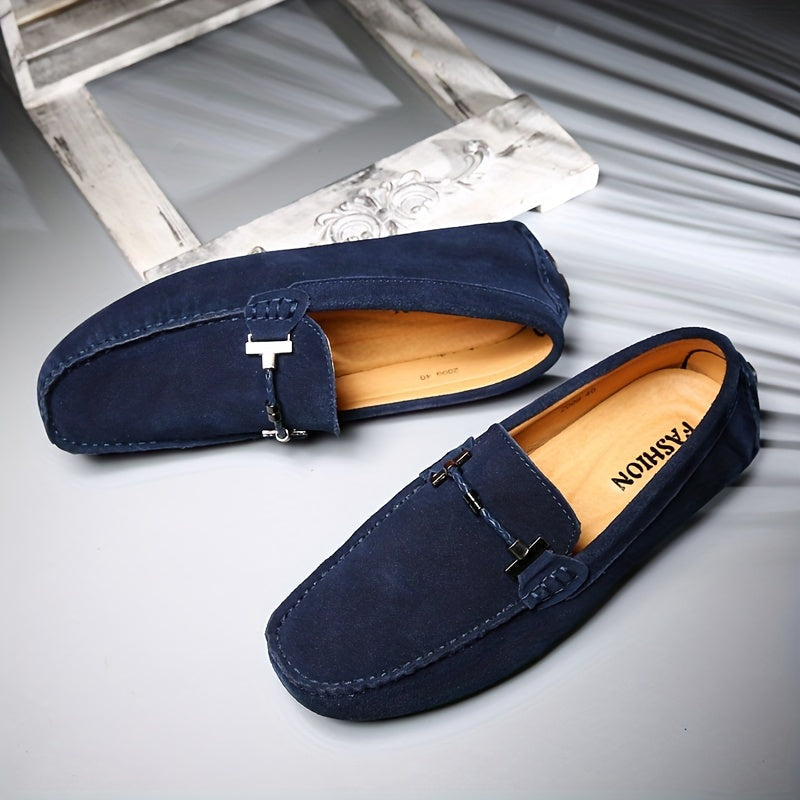 Mocassins homme à mors métallique - vue 5