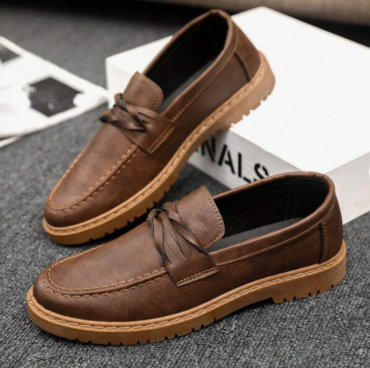Mocassins homme à nœud - vue 3