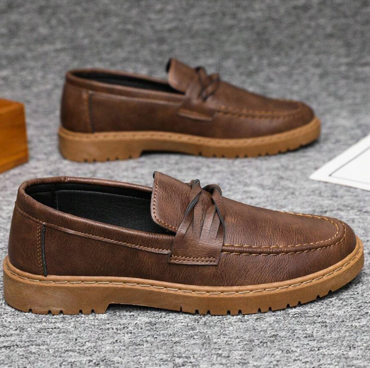 Mocassins homme à nœud - vue 2