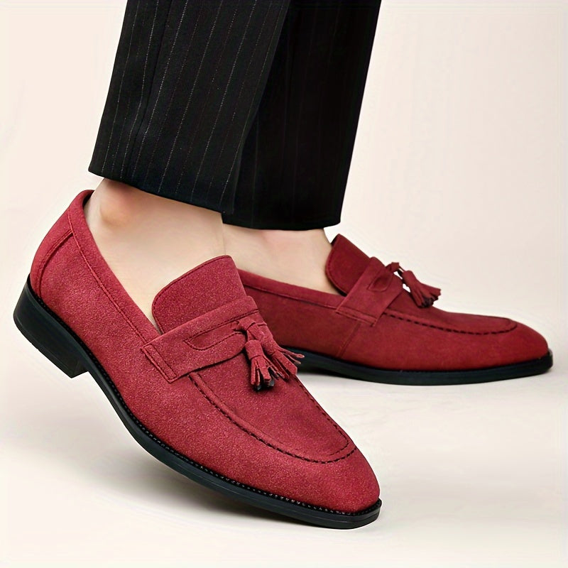 Mocassins homme à plateau frangé - vue 3
