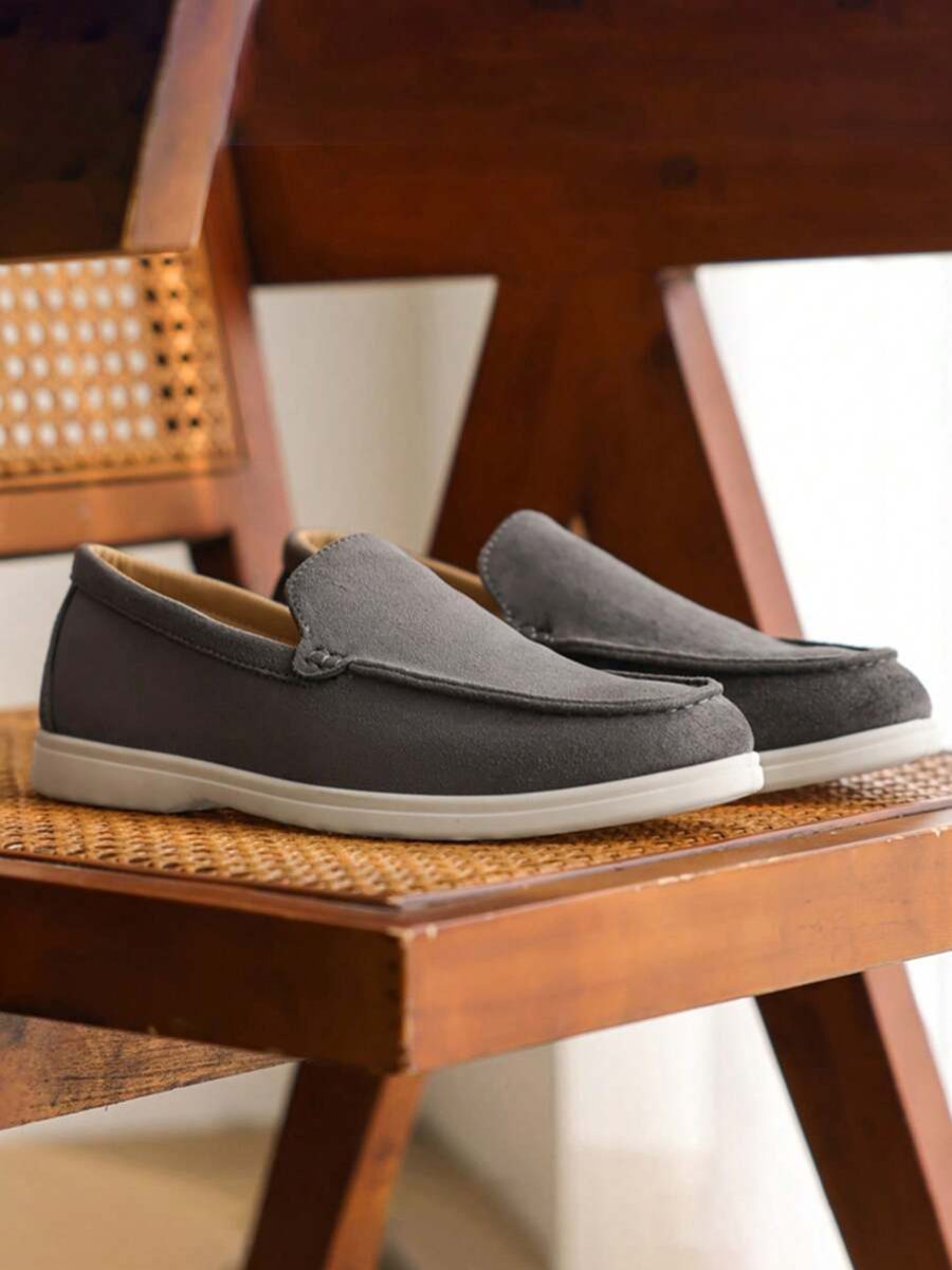 Mocassins homme à semelle contrastée - vue 2