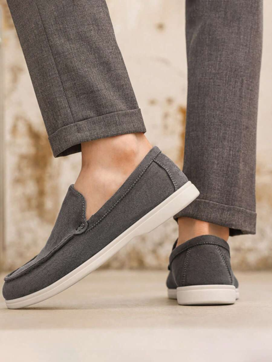 Mocassins homme à semelle contrastée